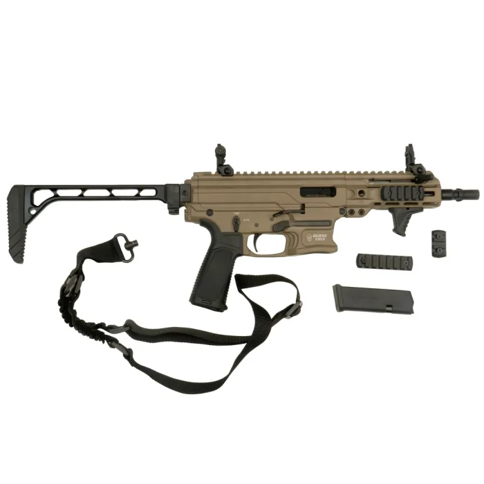 Pistolet TYPHOON Quake PRO SMG9 FDE kal. 9x19
